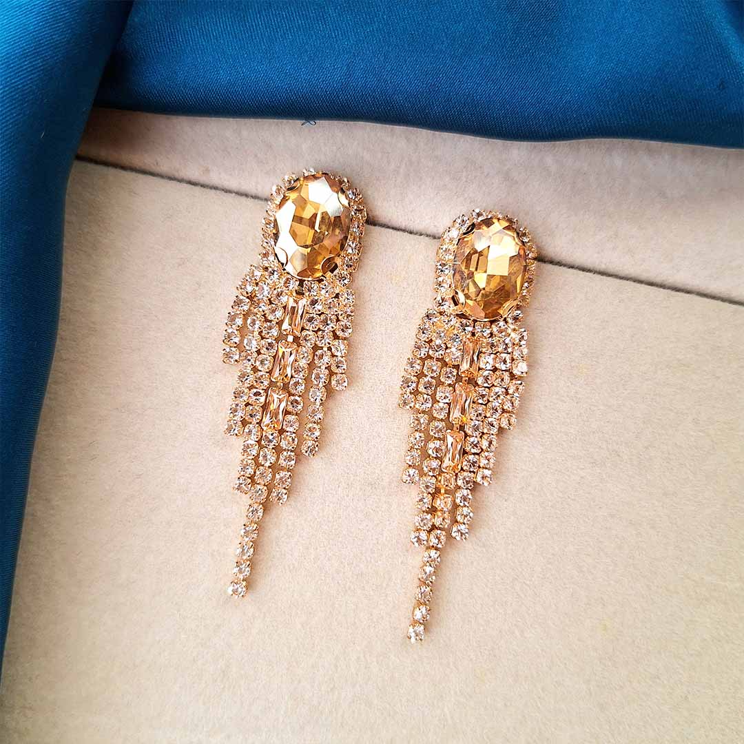 Serena Earrings (Champagne)