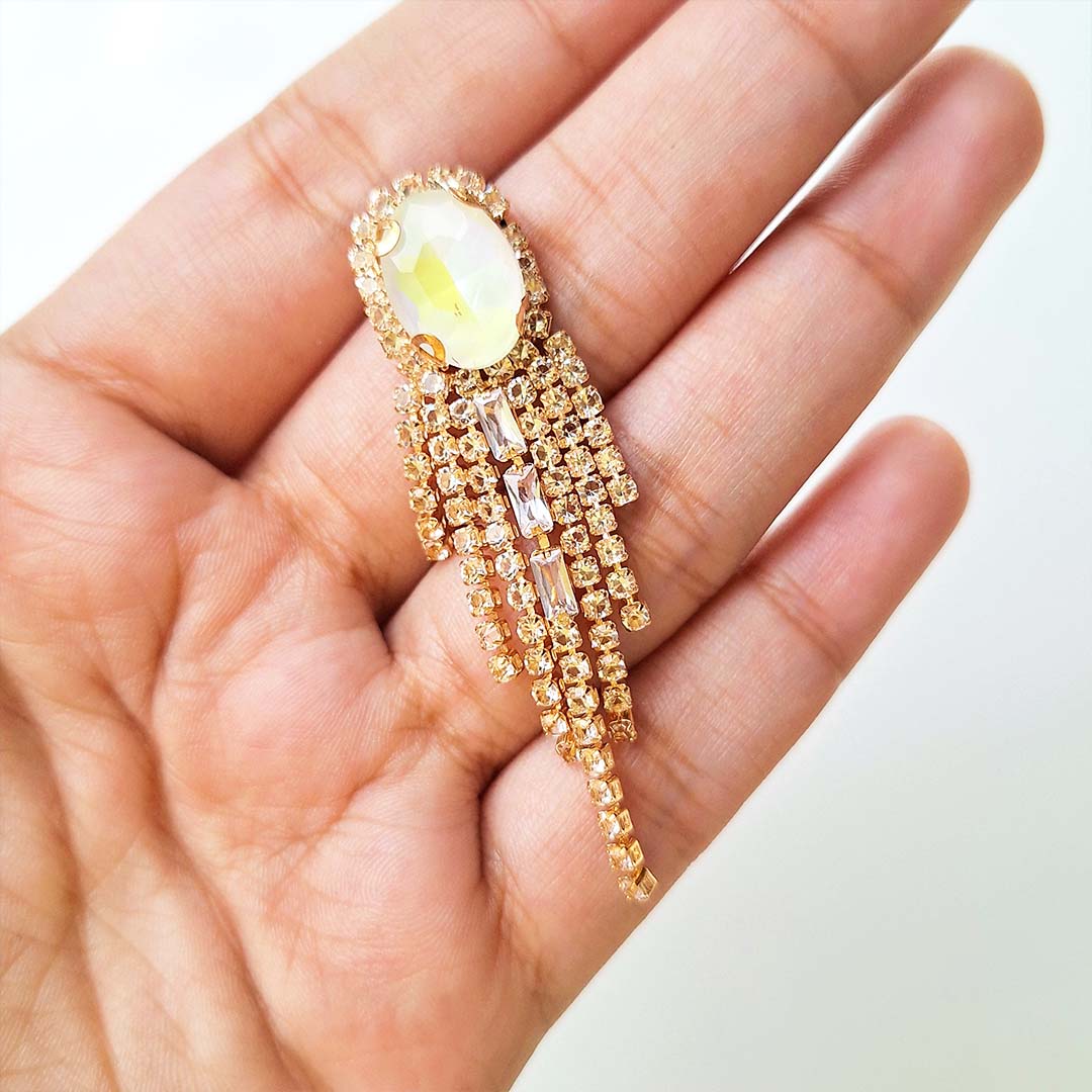 Serena Earrings (White)