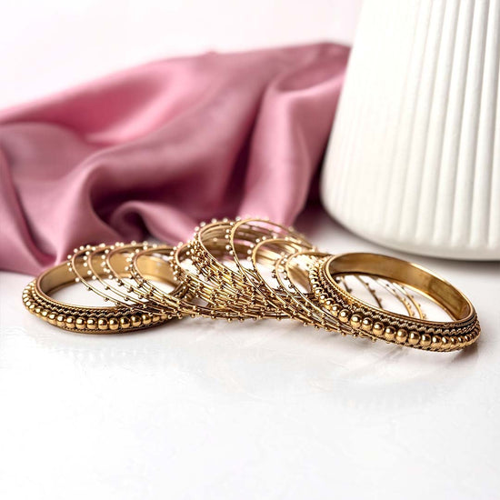 Shehnai Bangles (Golden)