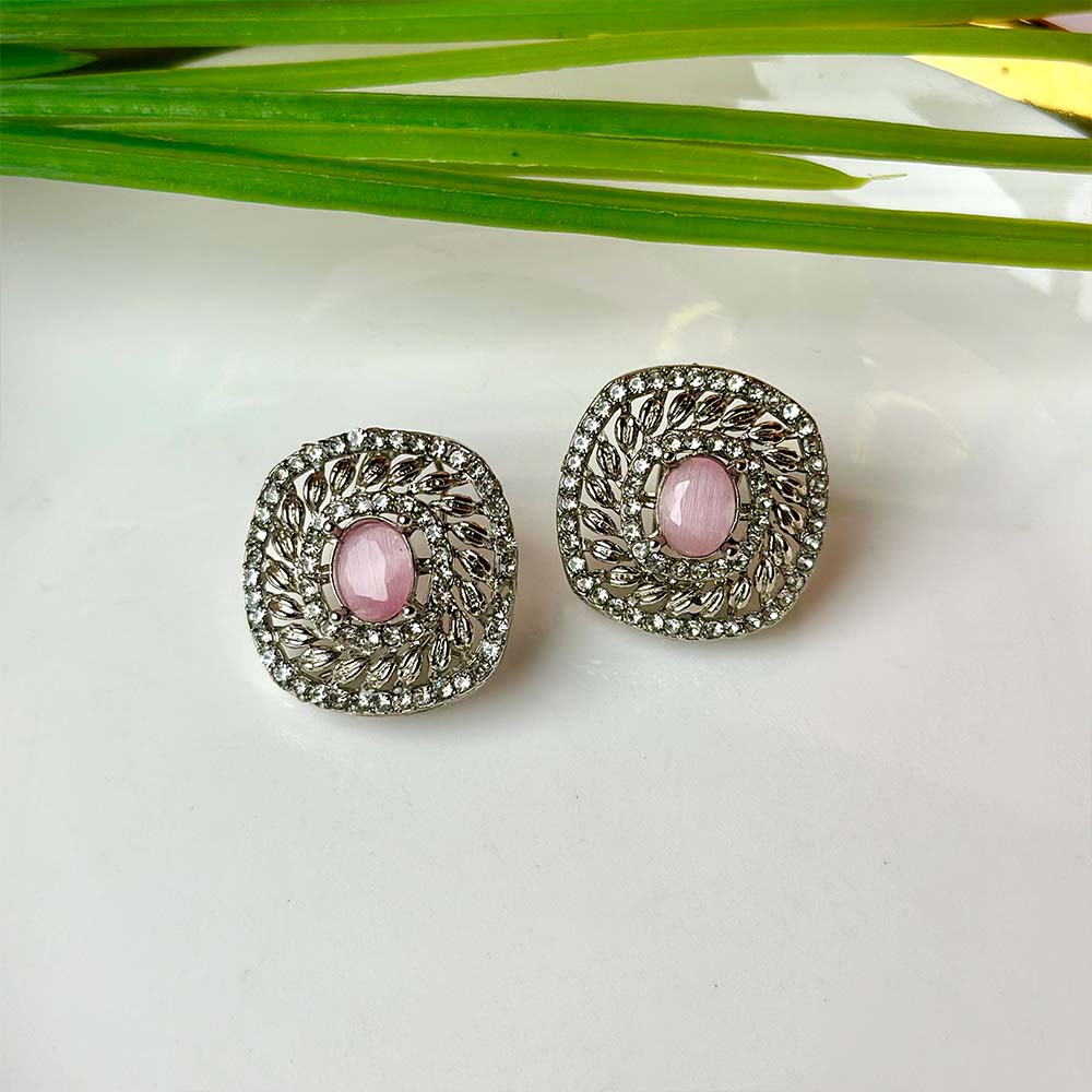 Sidra Earrings (Baby pink)