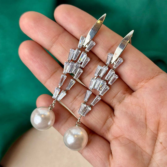 Spike Earrings (Silver)