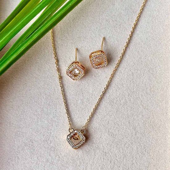 Square Pendant Set