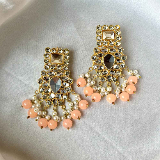 Taabya Earrings (Peach)