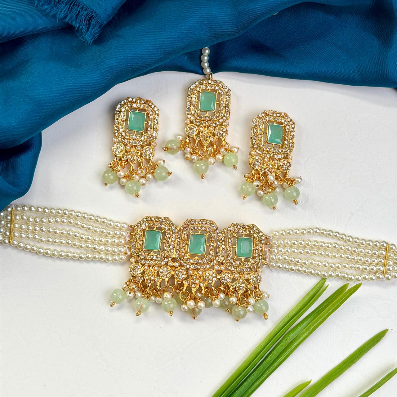 Maaria set (Turquoise)