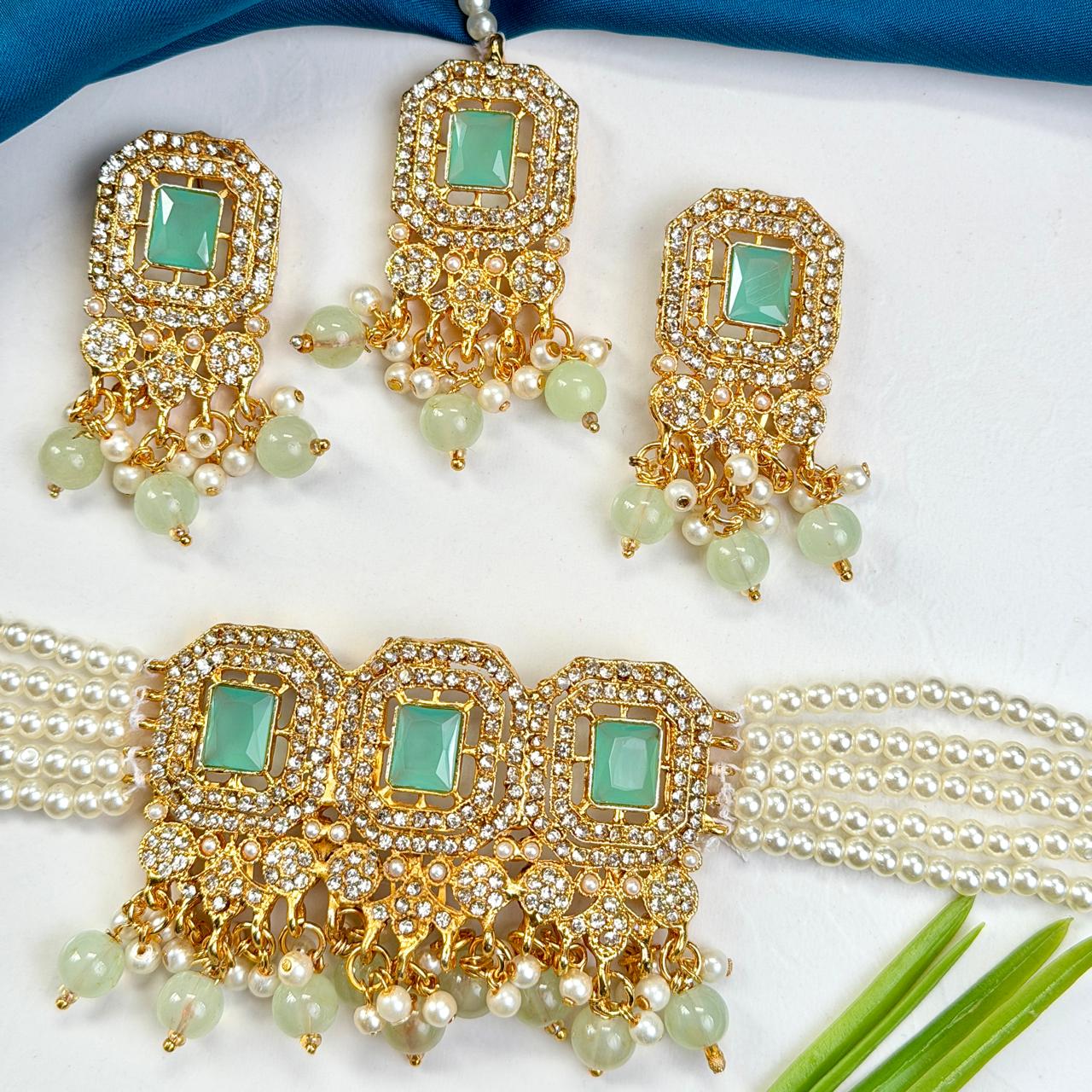 Maaria set (Turquoise)