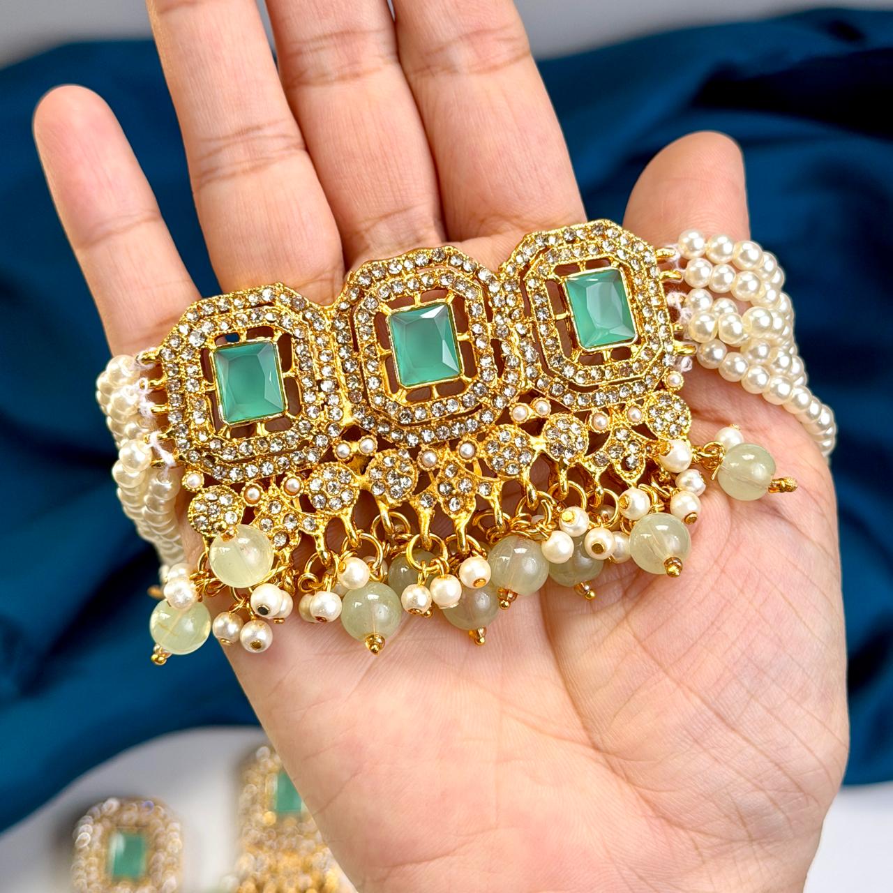 Maaria set (Turquoise)