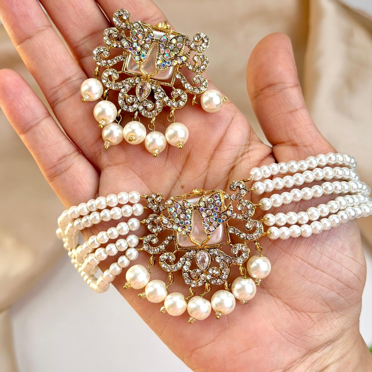Leya set(Pearl)