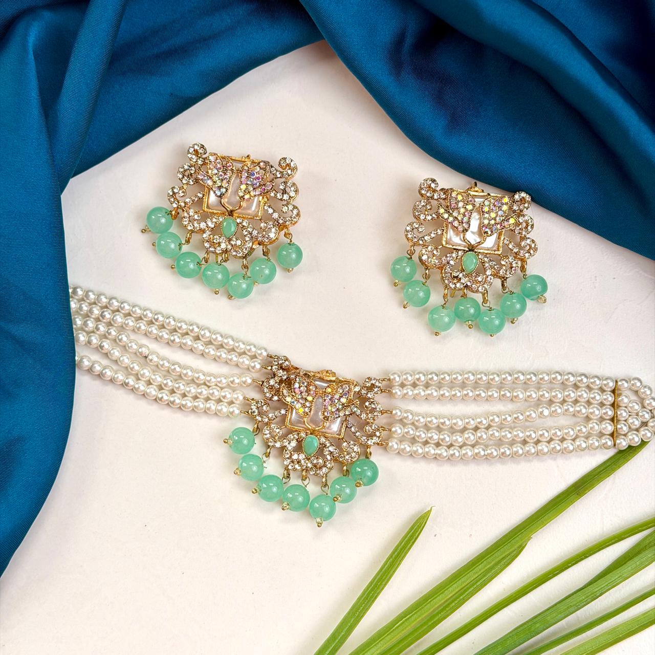 Leya set(Turquoise )