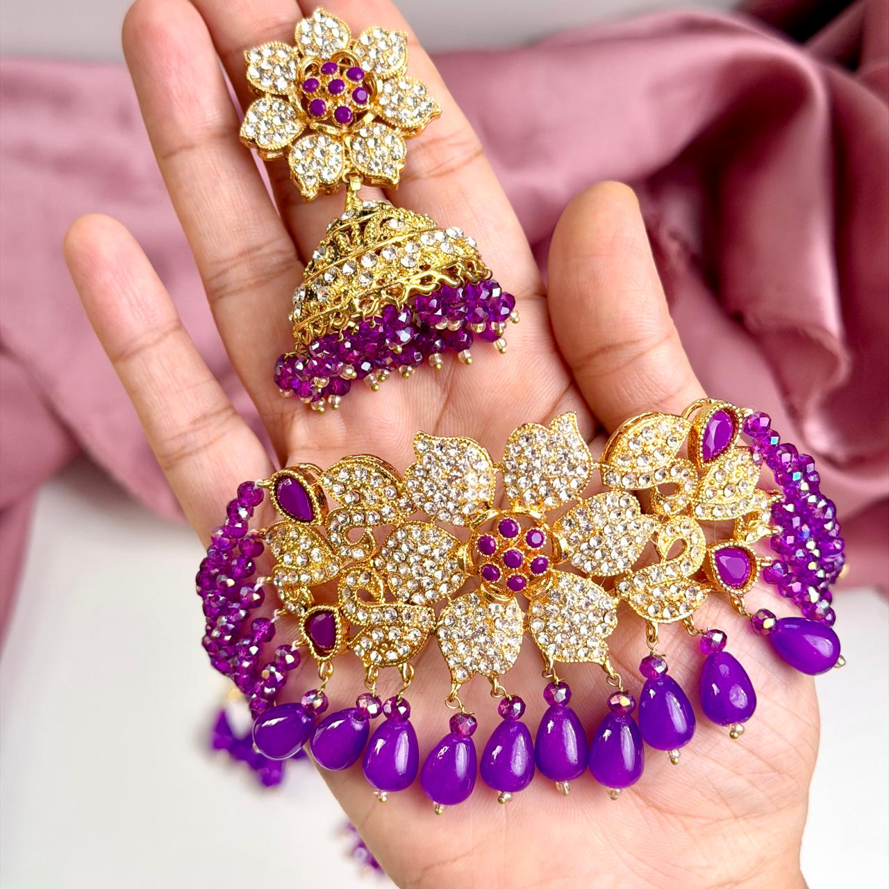 Monaal set (Purple)