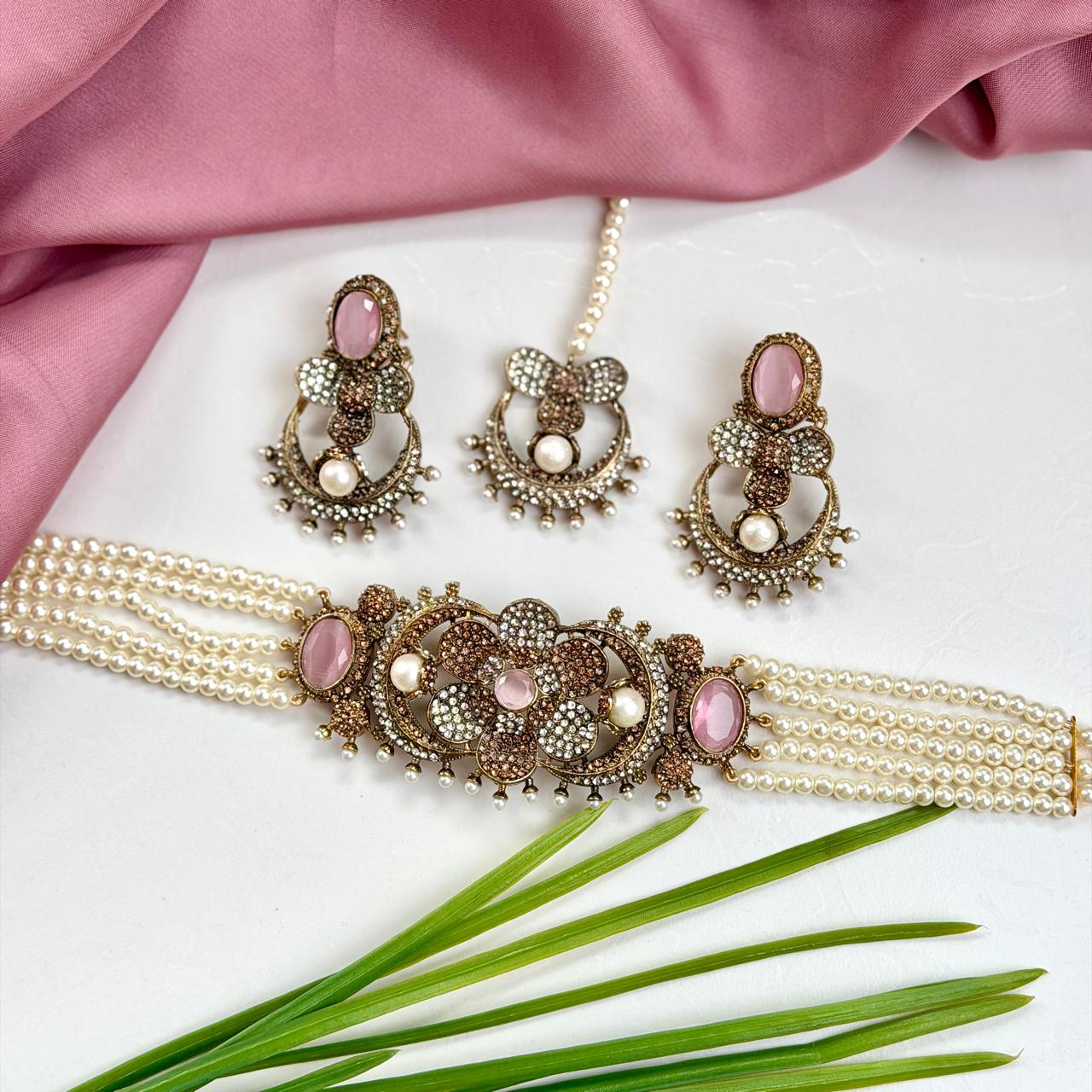 Jaisha set (Pink)