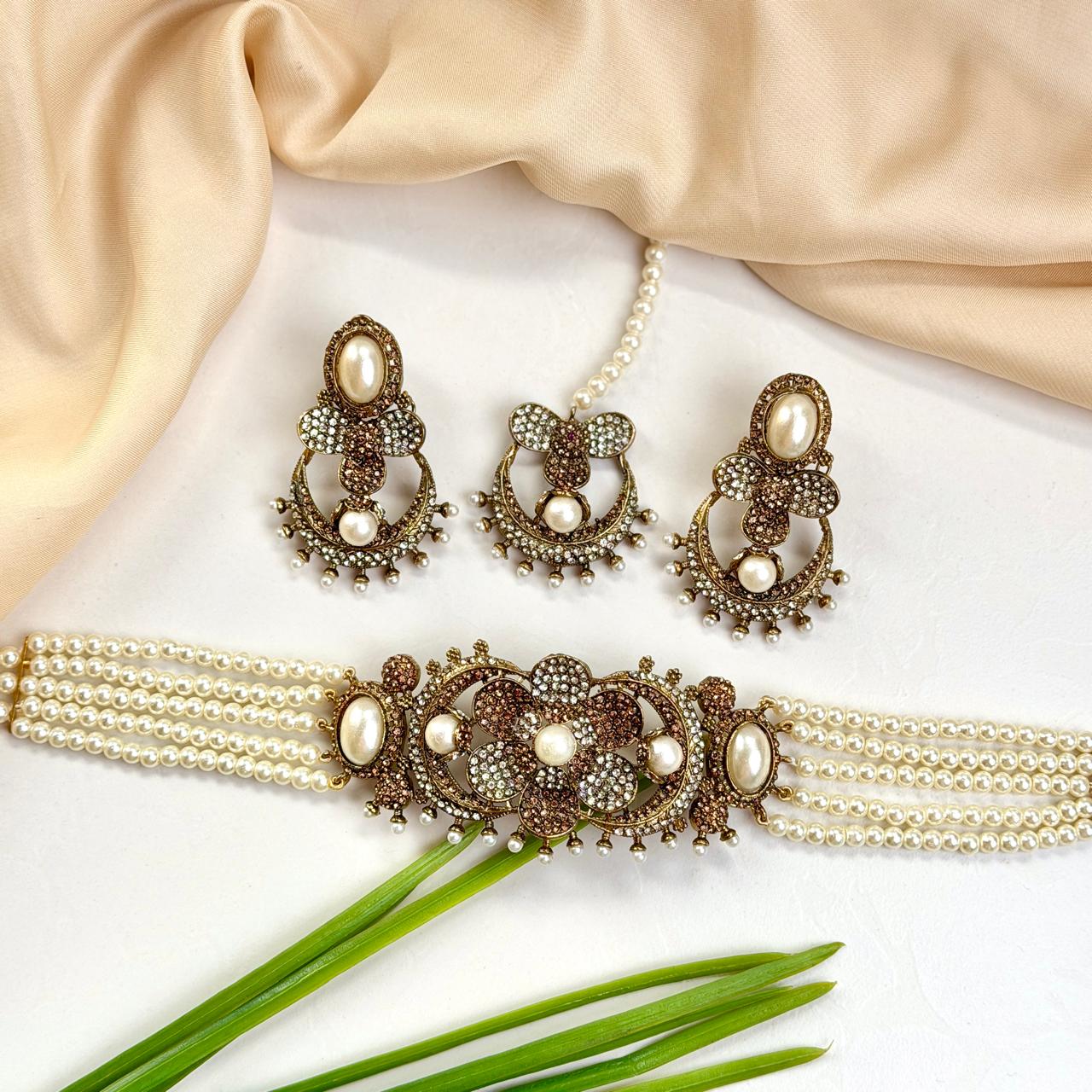 Jaisha set (Pearl)
