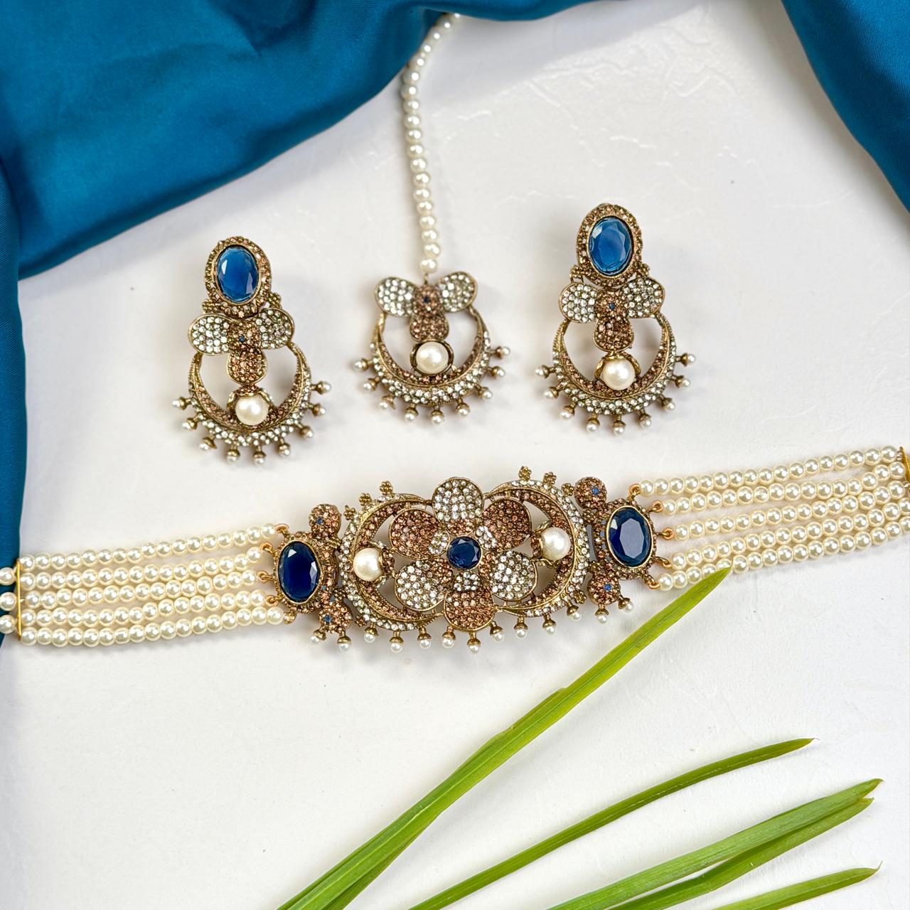 Jaisha set (Blue)