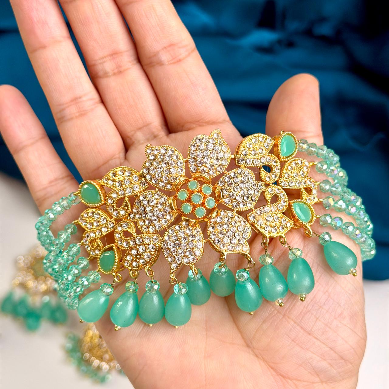 Monaal set (turquoise)
