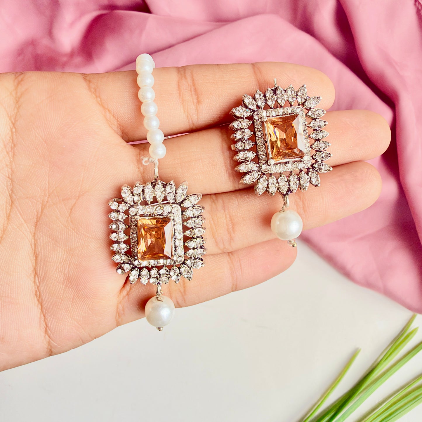 Zareen Silver Set (Champagne)