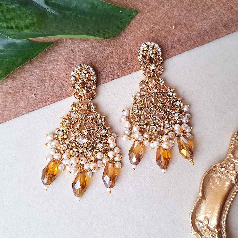 Zarmin Earrings (Champagne)