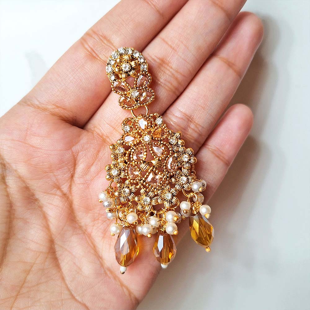 Zarmin Earrings (Champagne)