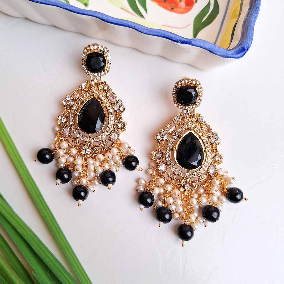 Ayzel Earrings (Black)