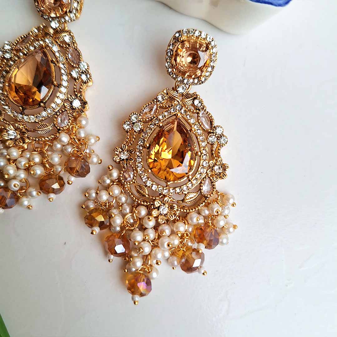 Ayzel Earrings (Champagne)