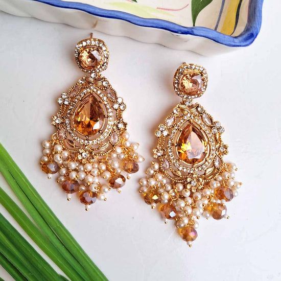 Ayzel Earrings (Champagne)