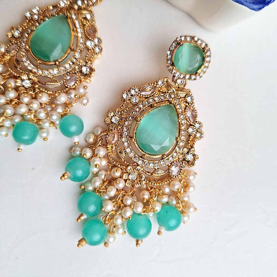 Ayzel Earrings (Turquoise)