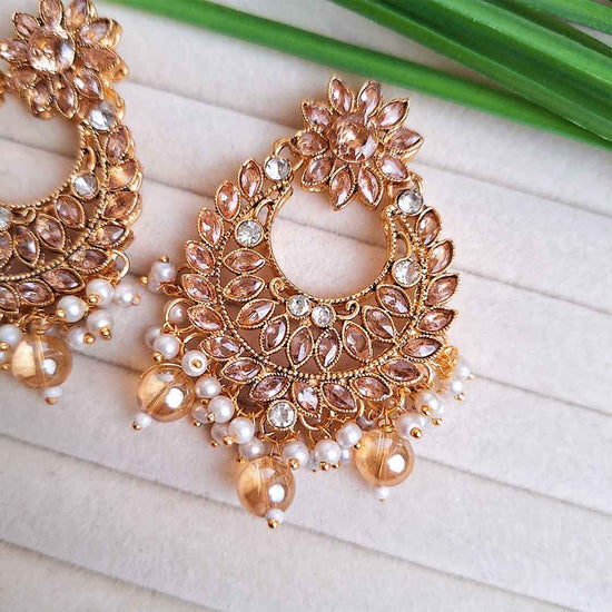 Gulrosh Earrings (Champagne)