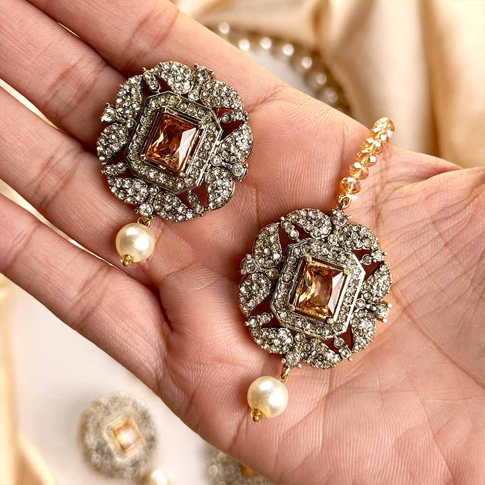 Hareem Maala Set (Champagne)