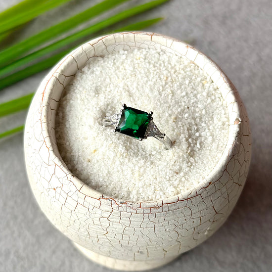 Fancy Square Ring (Adjustable)