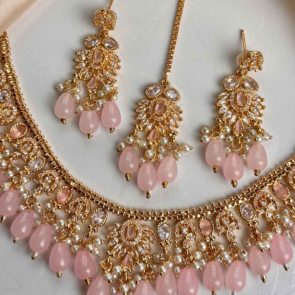 Misbah Set (Baby Pink)