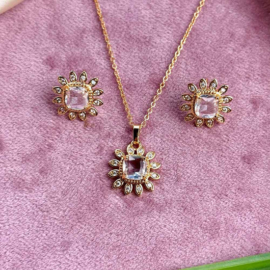Mova Pendant Set (Crystal)