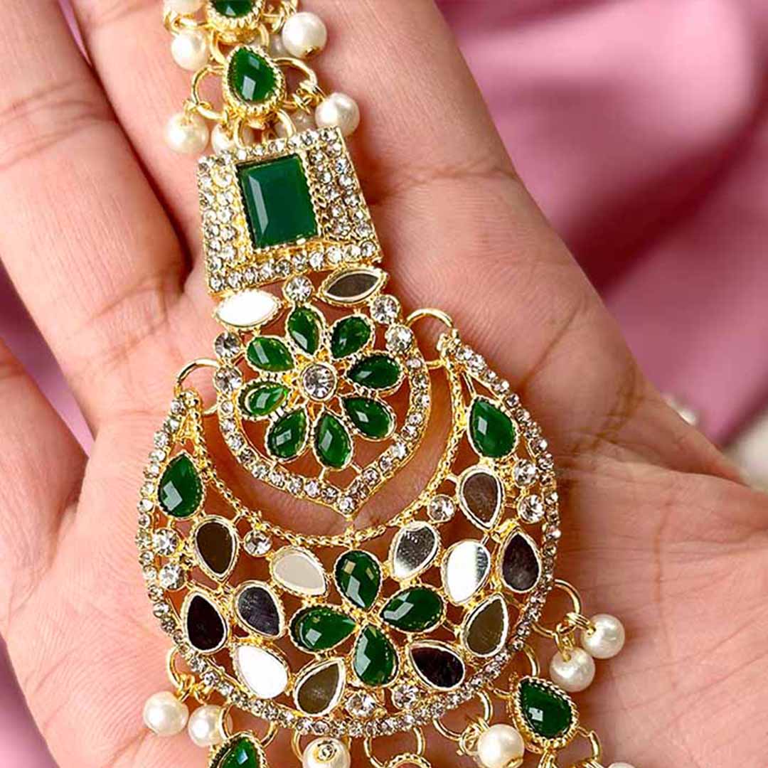 Pink Color Bindiya Bindiya | Bindiya Jewelry Set For Women - Alita.pk – Alita Accessories