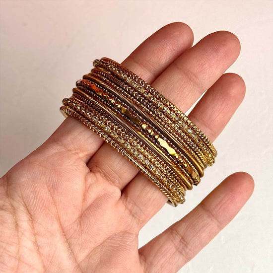 Naima Bangles (Golden)