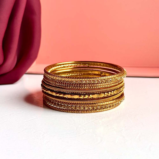 Naima Bangles (Golden)