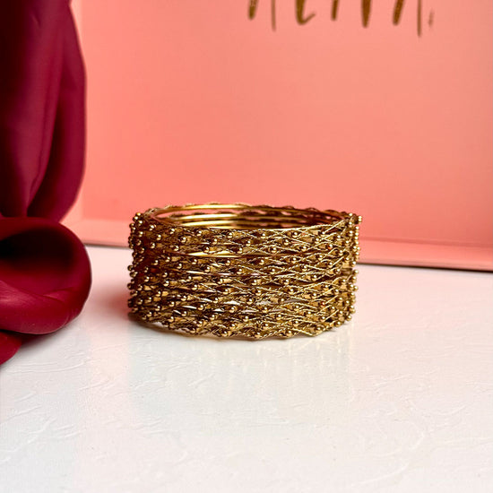 Nawal Bangles (Golden)