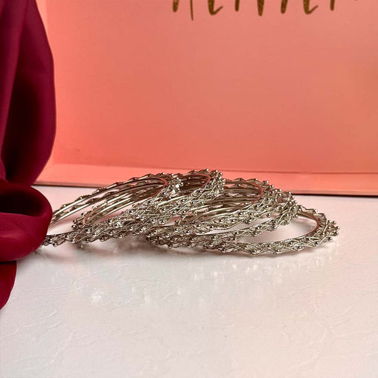 Nawal Bangles (Silver)