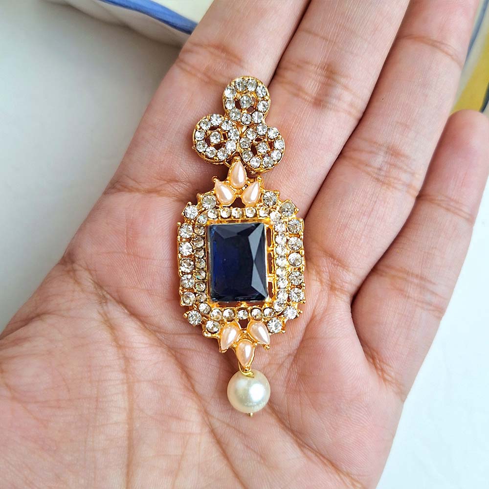 Nazneen Set (Golden Blue)