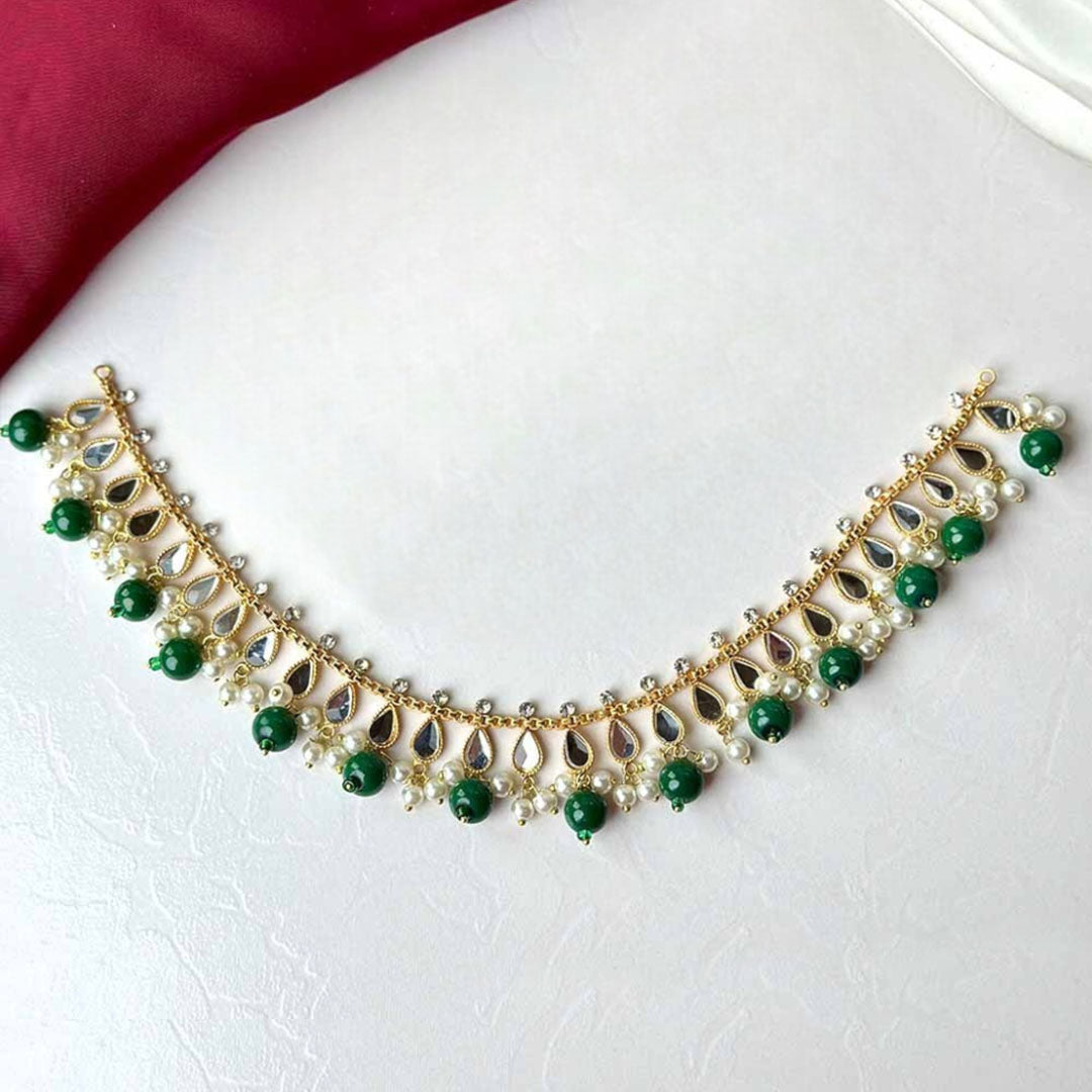 Neelum Necklace (Dark Green)