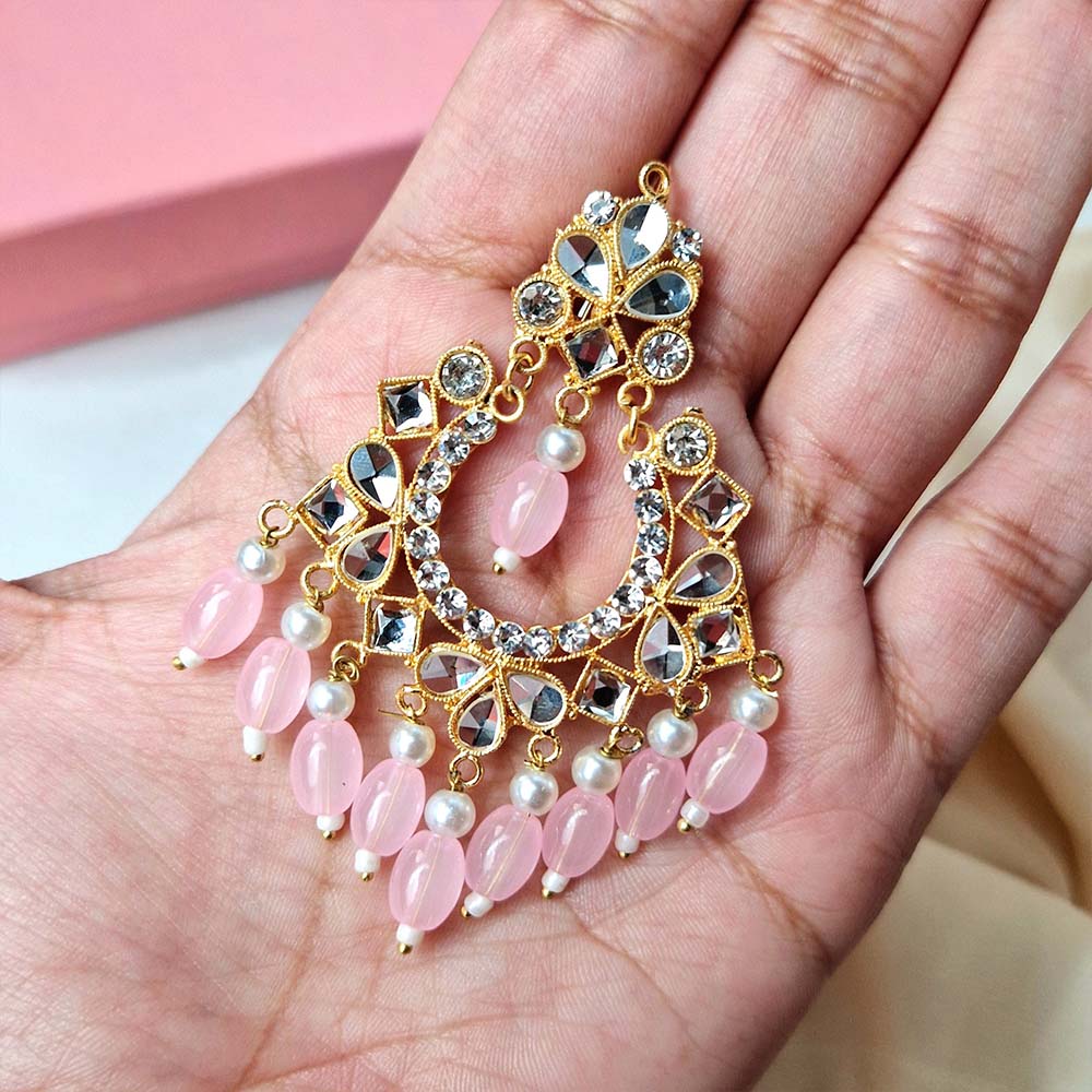 Neelum Earrings (Baby Pink)