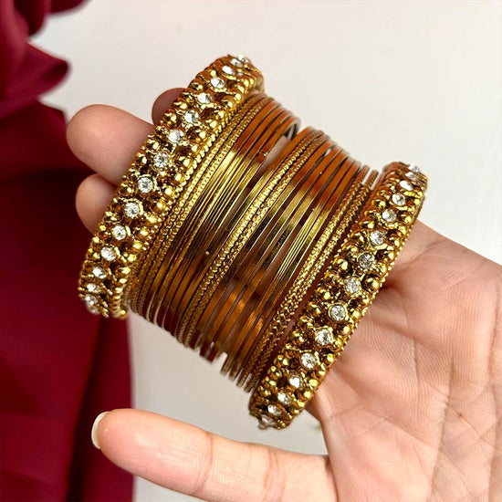 Nehal Bangles (Golden)