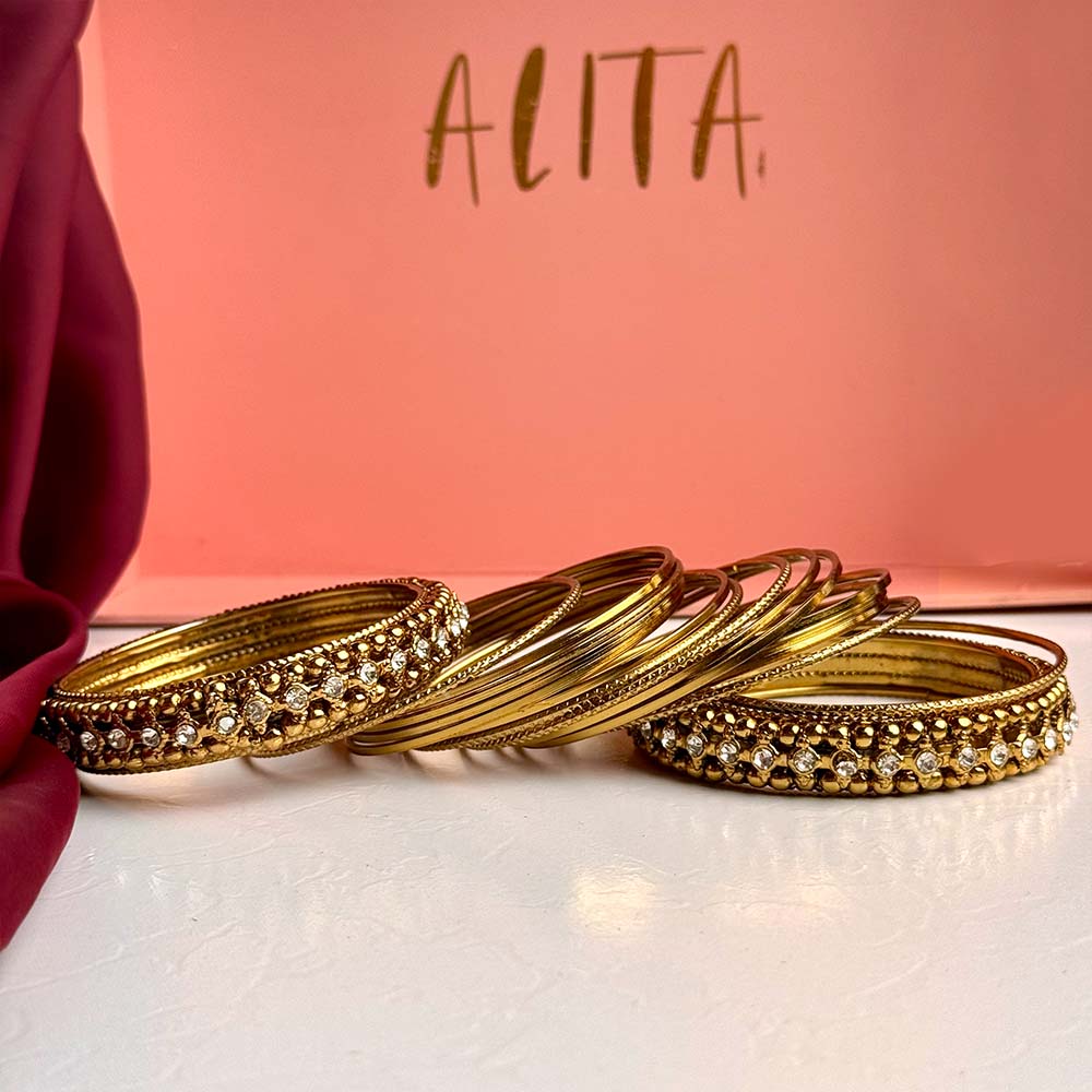 Nehal Bangles (Golden)