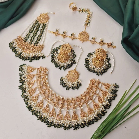 Load and play video in Gallery viewer, Layina Bridal Set
