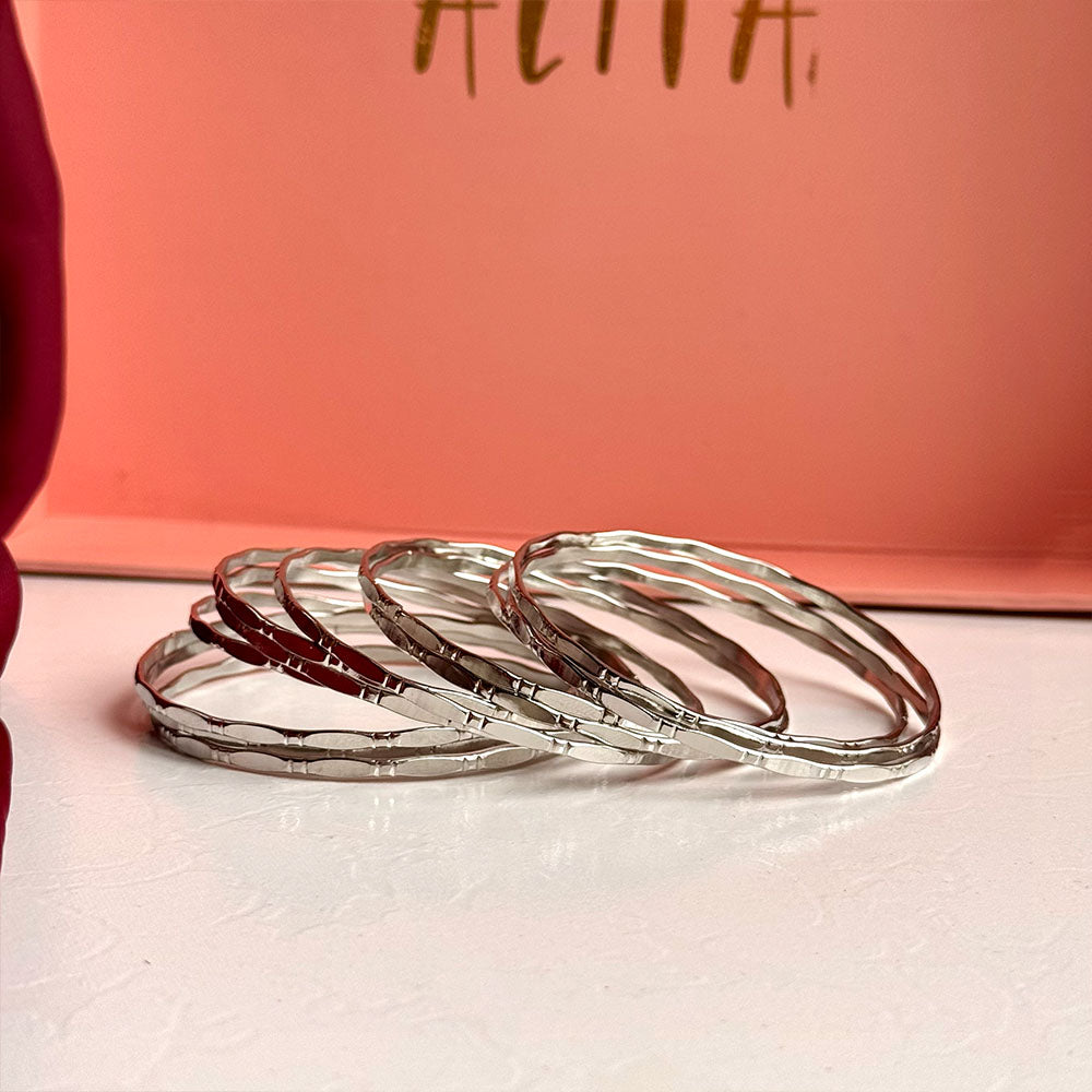 Raima Bangles (Silver)