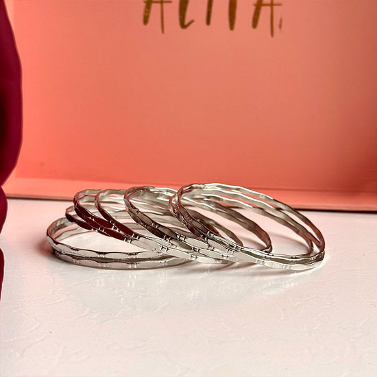 Raima Bangles (Silver)