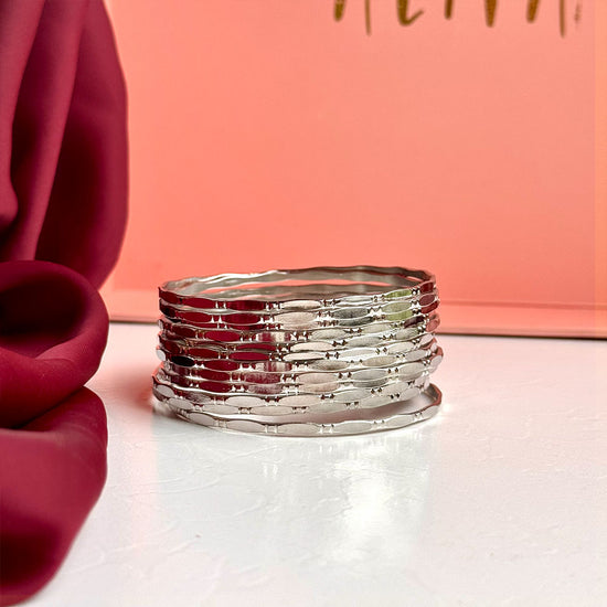 Raima Bangles (Silver)