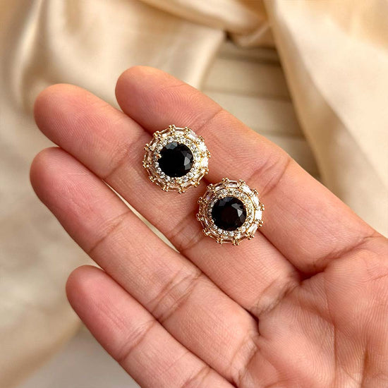 Rosha Studs (Black)