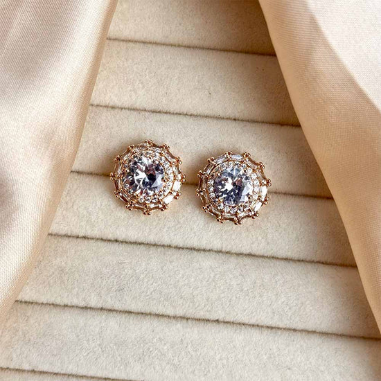 Rosha Studs (Crystal)