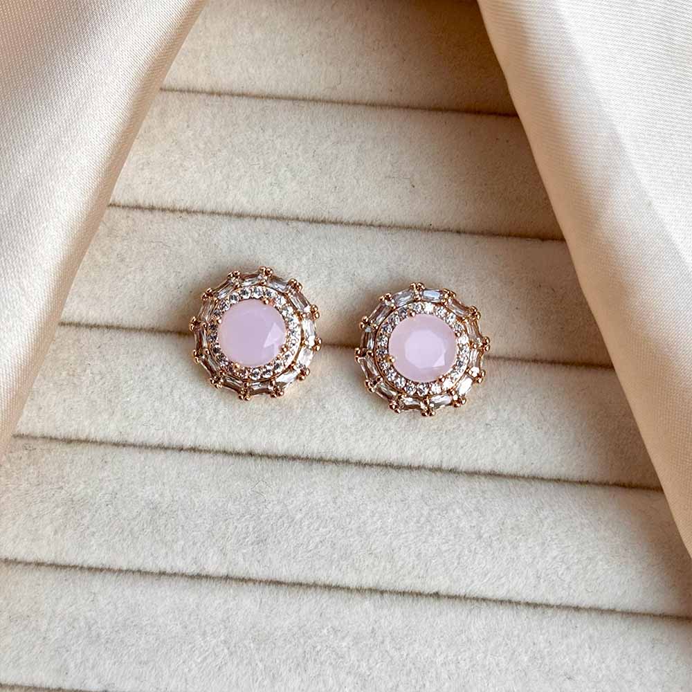 Rosha Studs (Light Pink)