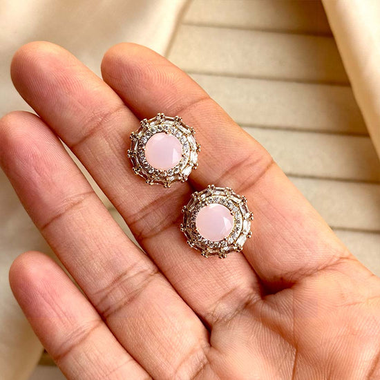 Rosha Studs (Light Pink)