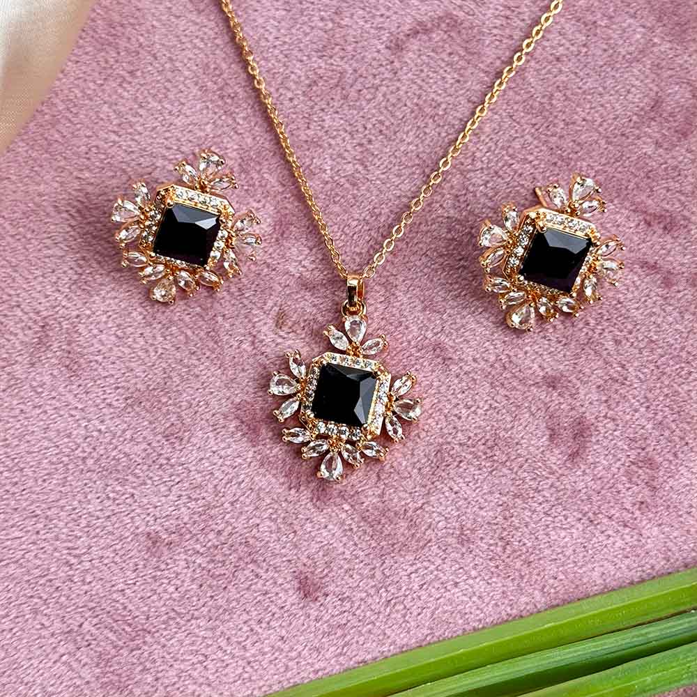 Rossy Pendant Set (Black)