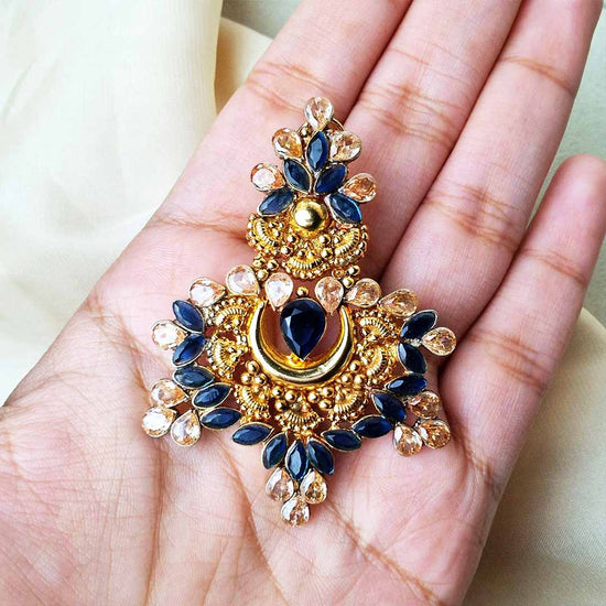 Sanniya Earrings (Blue)