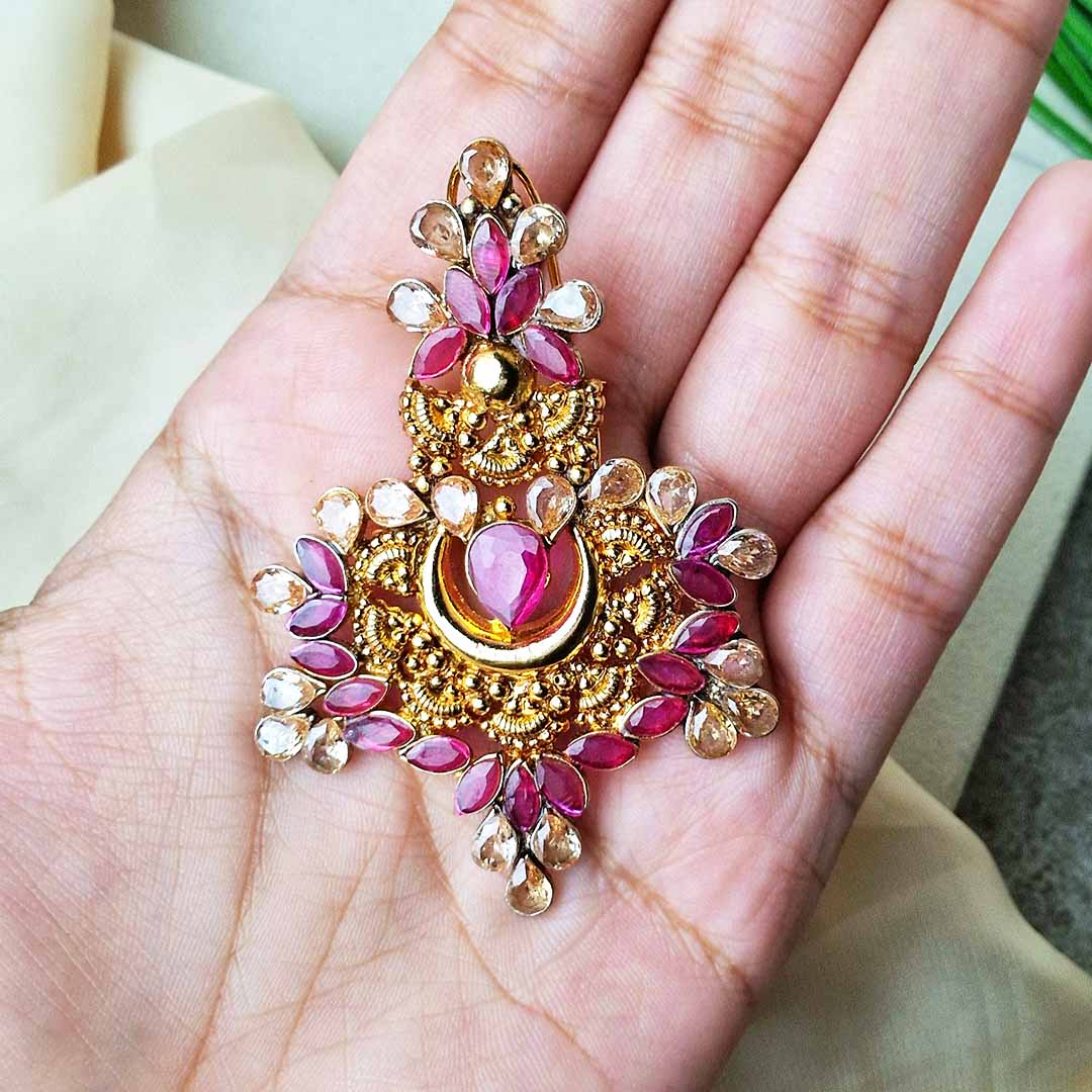 Sanniya Earrings (Ruby)